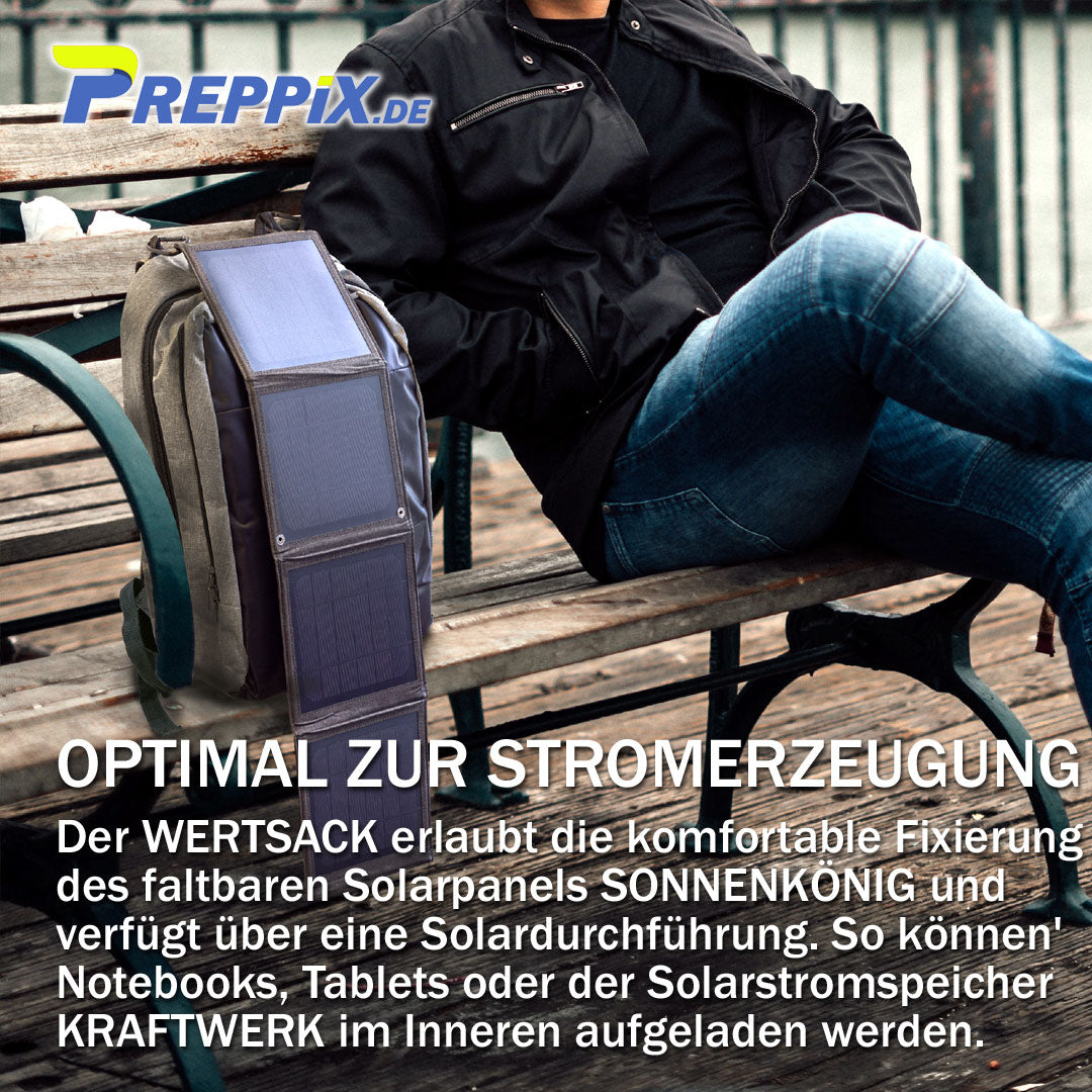 Preppix WERTSACK (Smarter Rucksack)