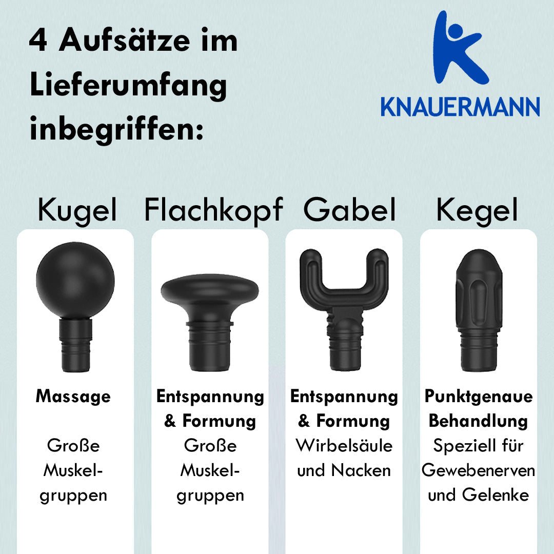 Knauermann Massagegerät (Massagepistole)